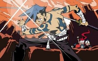 Gurren Lagann Kamina And Simon Wallpaper