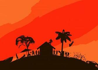 Cars Orange Ships Summer Party Paradise Sea Beaches HD Wallpaper Of