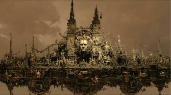 Kris Kuksi Art Sculptures Dark Sci Fi Steampunk N Wallpaper Background