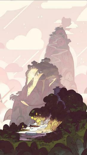 Cartoon Network Pink Background Su Aesthetic Phone
