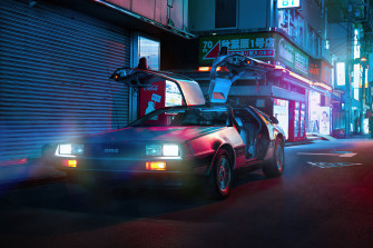Delorean Back To The Future Cars Movies HD 4k Rare