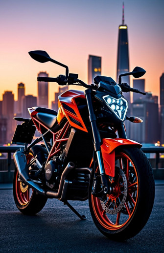 Ktm Duke Bike HD Wallpaper