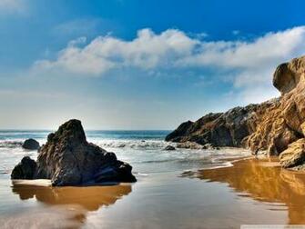 Malibu Beach California United States 4k HD Desktop Wallpaper