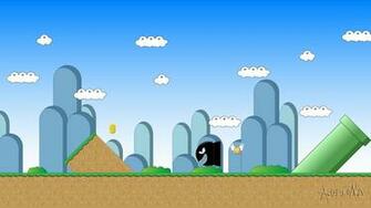 Retro Games Super Mario World Wallpaper