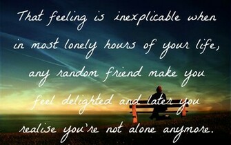 Feel Lonely Wallpaper That Feeling I