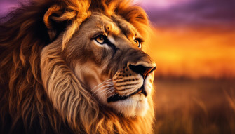 Lion Face Wallpaper