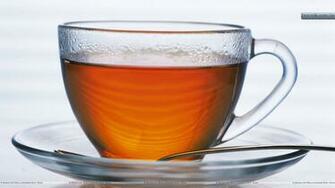 Cup Of Tea In Morning Wallpaper
