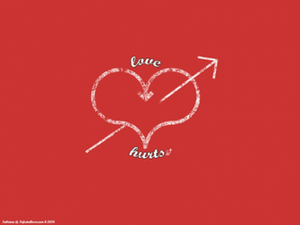 Emo Love Hurts Wallpaper