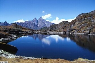 Nepal Wallpaper Background Theme Desktop Mountain Lake