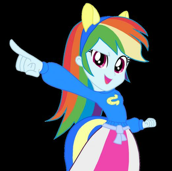 Rainbow Dash Equestria Girls By Pixelflow1