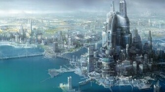 Futuristic City Wallpaper