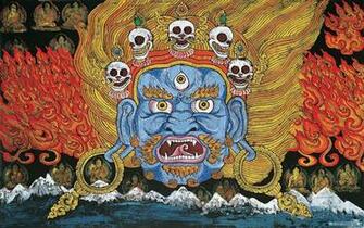 Wallpaper Tibetan Thangka Painting