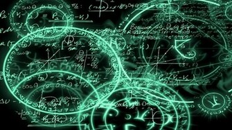 Numbers Wallpaper Abstract Circles