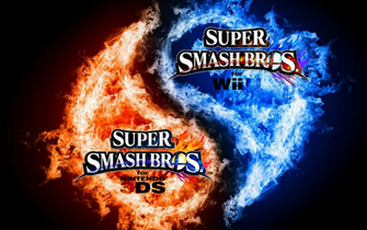Super Smash Bros Wii U 3ds Logo Wallpaper By Thewolfbunny On