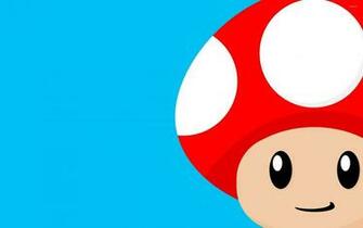 Mario Mushroom Wallpaper Vector