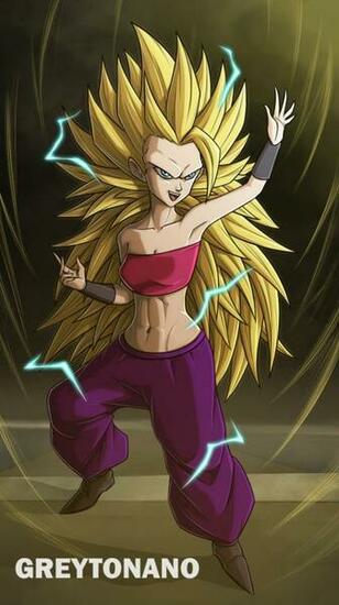 Caulifla Ssj3 By Greytonano