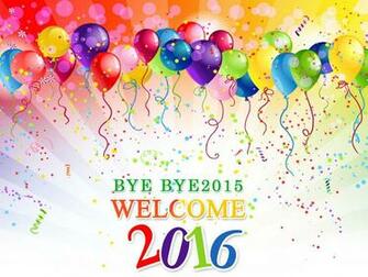 Colourful Party For The New Year Balloons And