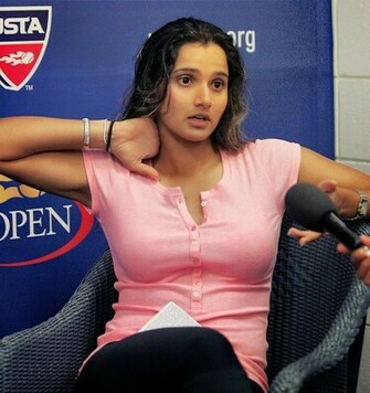 Indian Tennis Player Full HD Wallpaper Sania Mirza Hot Photos