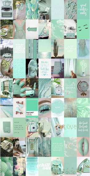 Colors Mint Green Aesthetic