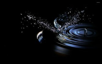 Water Turntable Wallpaper Artistic