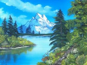 Bob Ross Wallpaper Art
