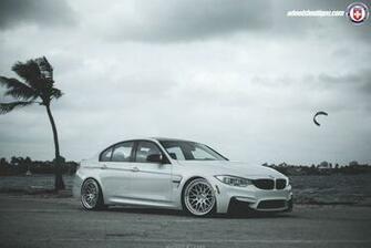 Bmw M3 F80 Adv1 Wheels Sedan White Cars Wallpaper