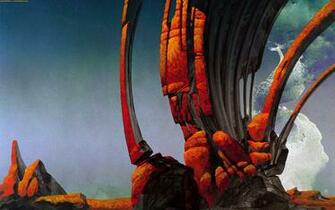 Roger Dean Wallpaper Background