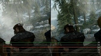 Skyrim 1080p Max Settings Gtx Ti Vs Radeon Video
