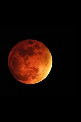 Blood Moon Wallpaper Bloodmoon Lunareclipse Supermoon iPhone