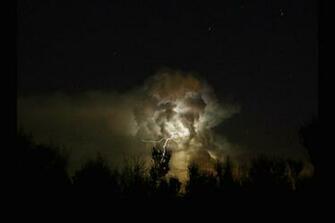 With Lightning Animation Animated Storm Clouds Wallpaper