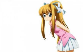 Air Kamio Misuzu Girl Blonde Skirt Dear Stock Photos