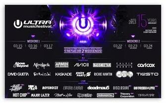 Ultra Music Festival HD Wallpaper For Wide Widescreen Wga