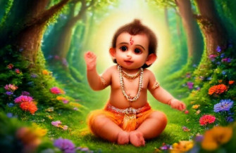 Baby Hanuman Wallpaper