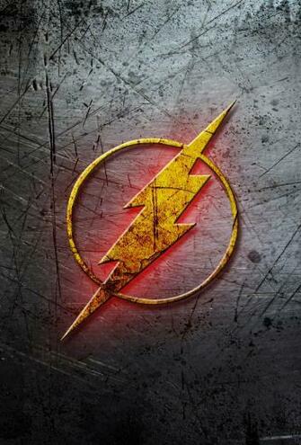 Fond Cran Mobile The Flash Dc Logo HD Wallpaper