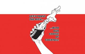 Anarchy Molotov Cocktail Simple Background Wallpaper
