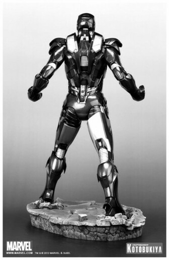 Iron Man Suit Black And White Pictures
