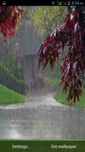 Rain Live Wallpaper V1 Games World