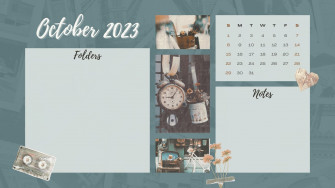 And Customizable October Templates