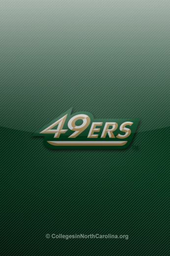 49ers iPhone Wallpaper Unc Charlotte