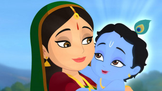 Cartoon Krishna Wallpaper