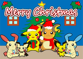 Pokemon Christmas By Littlemissantisocial