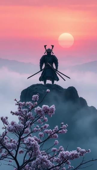 Samurai Phone Wallpaper