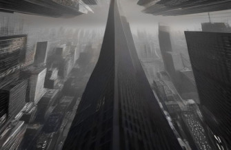 Black And White City Wallpaper