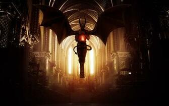 Wings Fire Floating Architecture Demons Horns