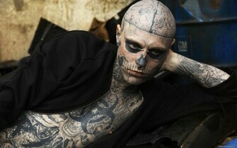 Zombie Boy Tattoo Wallpaper HD Imagebank Biz