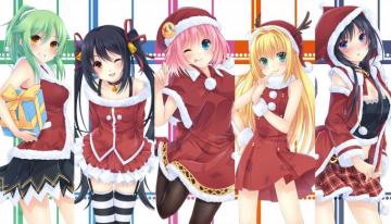 Anime Christmas Computer Wallpaper