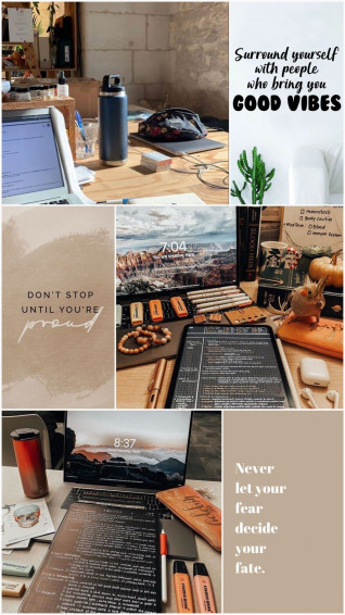 Study Motivation Collage Wallpaper