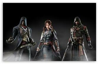 Assassins Creed Unity Vs Rogue HD Wallpaper For Wide