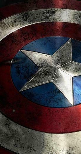 Captain America And His Star HD Wallpaper