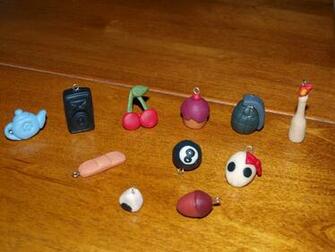 Poidistree Polymer Clay Charms By Sarcastic Squirrel